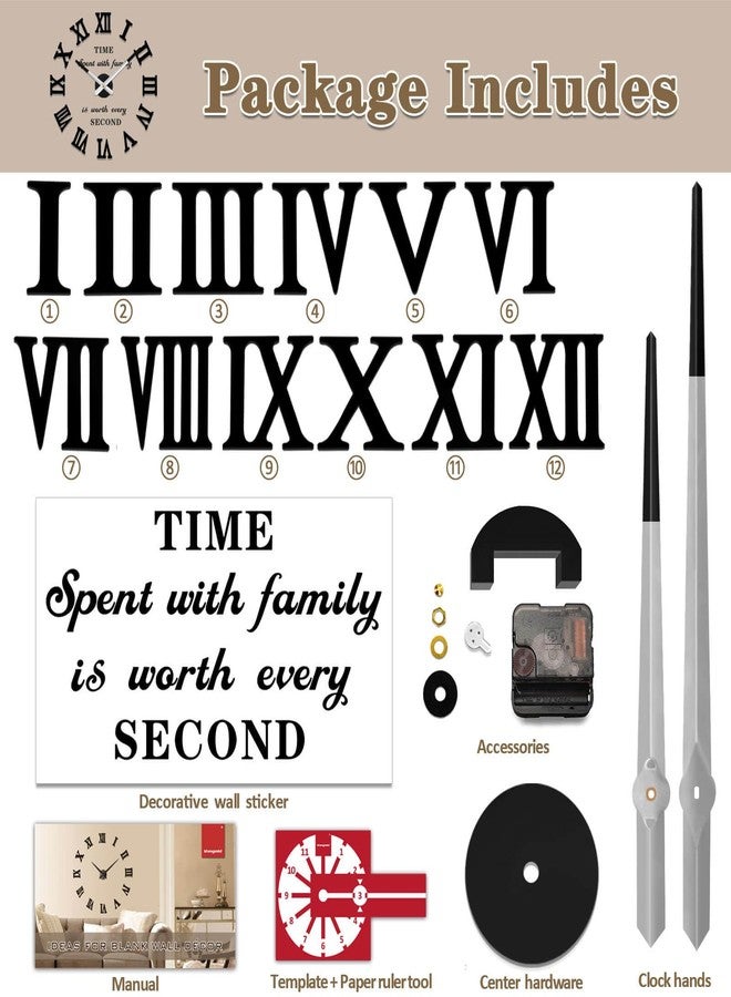 VANGOLD Wall Clocks for Living Room Decor - Image 4